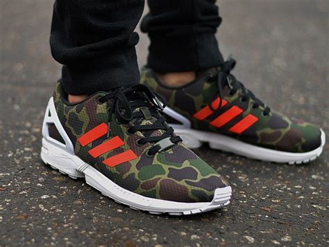 adidas zx flux camouflage herren|adidas Originals Men's Zx Flux Sneaker .